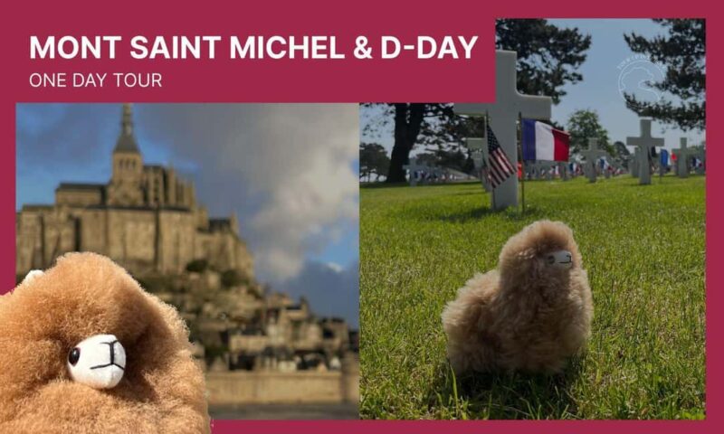 Private Guided Mont Saint Michel & D-day tour from Paris - From Paris to Normandys Historic Battlefields and Memorials