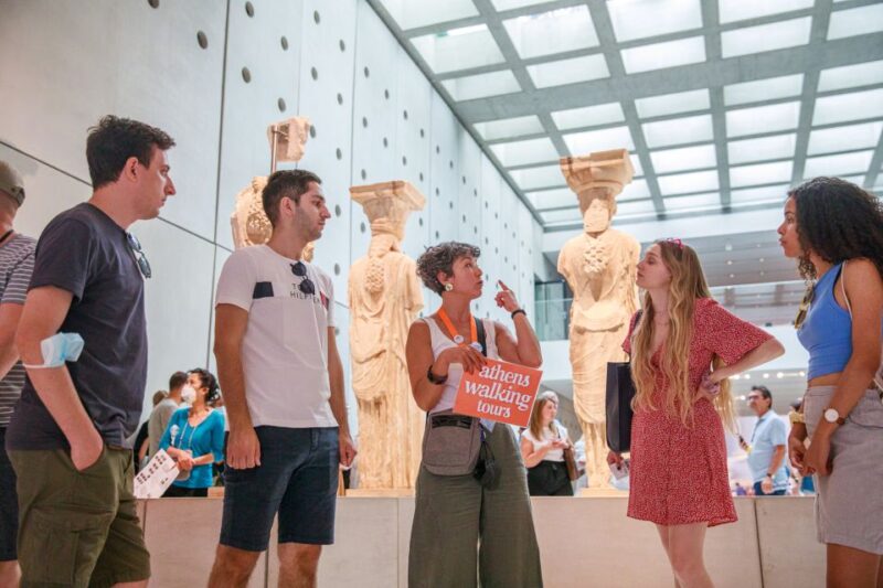 Private Guided Tour: Athens, Acropolis and Acropolis Museum - Visiting the Acropolis Museum Designed by Bernard Tschumi