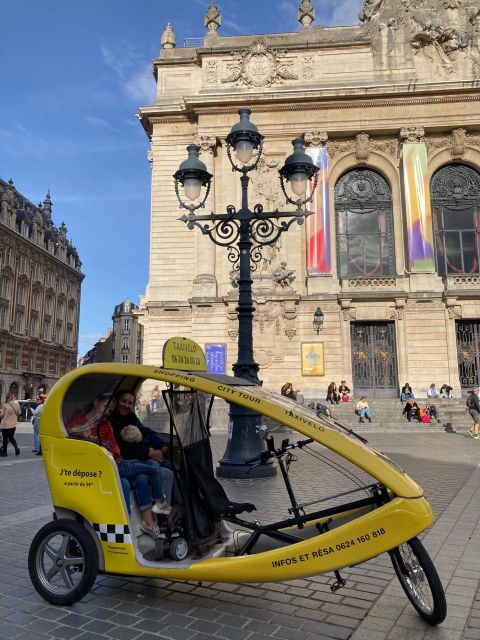 Private guided tour by electric bike taxi - Starting Point at Lille’s Tourism Office