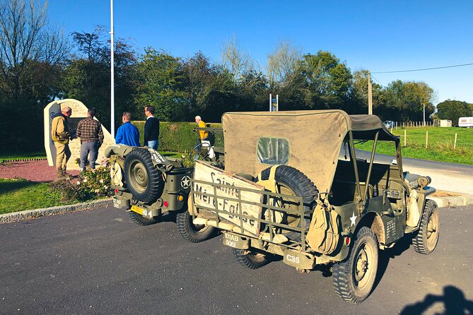 Private Guided Tour in WW2 Jeep of the Landing Beaches - The Authentic WWII Jeep Used by American GIs in 1944