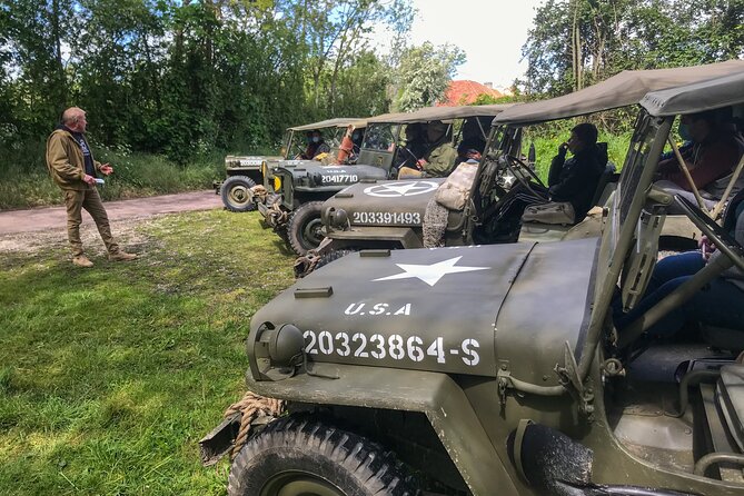 Private Guided Tour in WW2 Jeep of the Landing Beaches - The Scenic Routes through Normandy’s Villages and Countryside