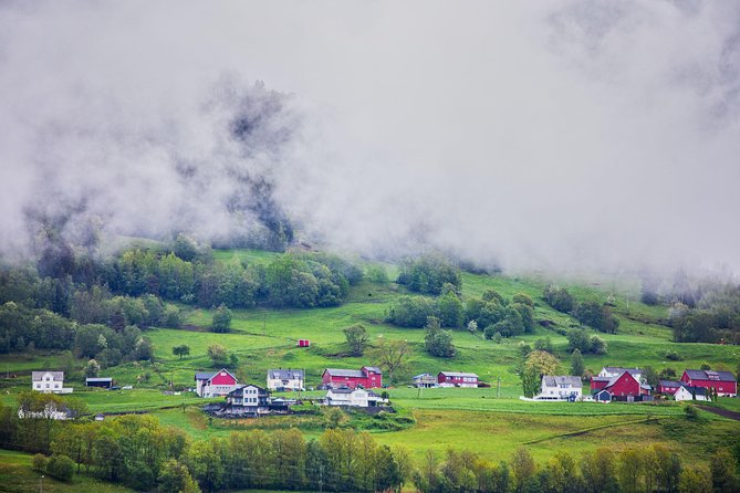 PRIVATE GUIDED TOUR: Norway's Highlights  Viking Special, 11-12 hours  WINTER - Returning via Voss and the Mount Hangur Cable Car