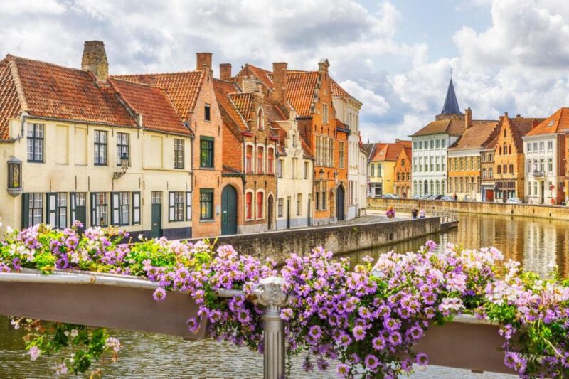 Private Guided Tour of Bruges Iconic Sites & Chocolate - The Charm of Bruges’ Canal Views at Rozenhoedkaai