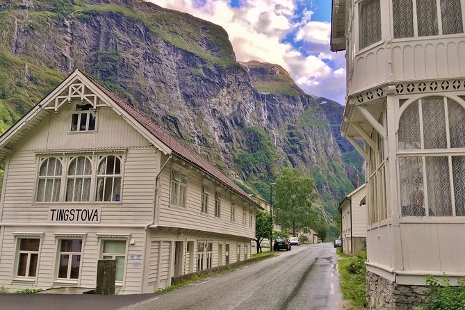 PRIVATE GUIDED TOUR: The Heart of Norway  Viking Special, 8-9 hours  SUMMER - Bakka Church and the Scenic Nærøyfjord Surroundings