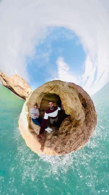 Private guided tour to Algarve,Benagil cave from Lisbon - Exploring Carvoeiro and Algar Seco’s Rock Formations