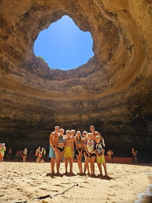 Private guided tour to Algarve,Benagil cave from Lisbon - Relaxing at Marina Beach and Praia da Rocha