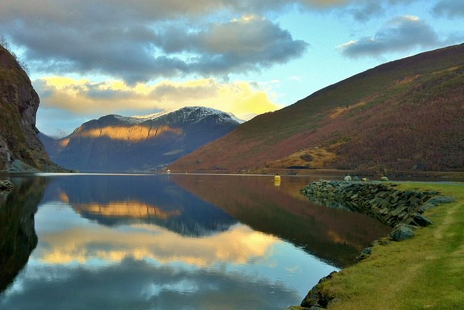 PRIVATE GUIDED TOUR: World Heritage Fjord Landscape tour, from Flåm, OFF-SEASON - The Panoramic Breath of Stegastein Viewpoint