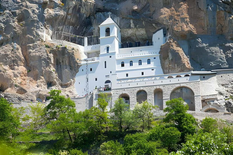 Private Half-Day Ostrog Monastery tour - The Unique Location of Ostrog Monastery in Montenegro