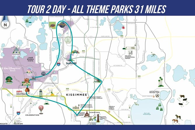 Private Helicopter Day Tour Orlando Parks (31miles or 48miles) - Starting at MaxFlight Helicopter Services in Kissimmee