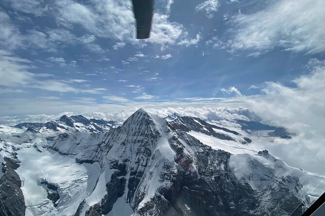 Private helicopter tour to the Swiss Alps - see the Eiger, Monch and Jungfrau - Marvel at the Impressive Aerial Views of the Swiss Alps