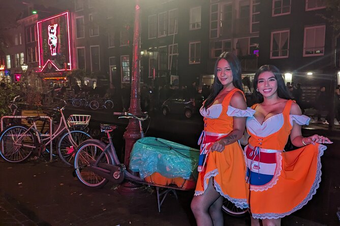 Private Hostess Bar Tour in Amsterdam Red Light District (3h) - Key Points