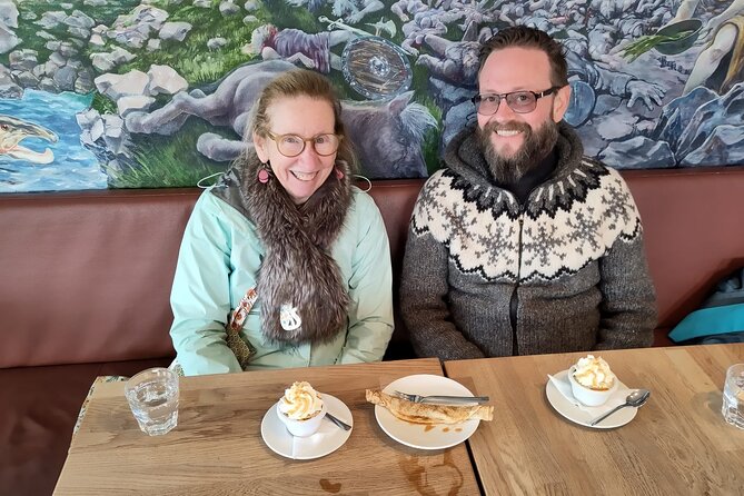 Private Icelandic Sweet Tooth Tour - Sampling Skyr Cake at Dass Reykjavik