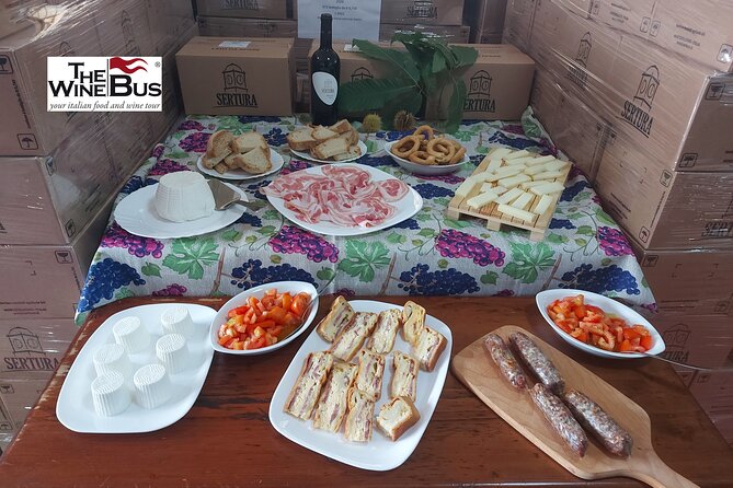 Private Irpinia Gourmet Tour from SORRENTO with sommelier - Cheese and Cured Meat Tastings at Caseificio Antichi Sapori di Grelle Nunzio