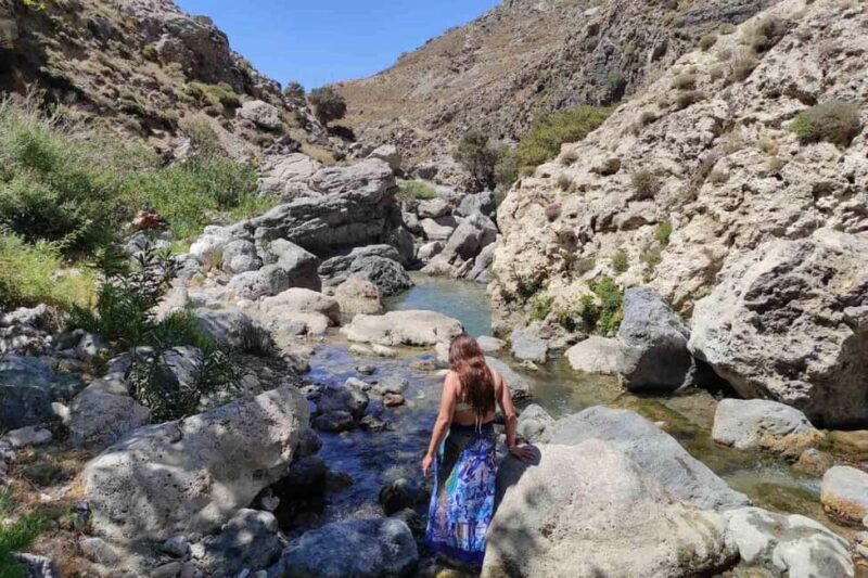 Private Jeep Tour: Kourtaliotiko Gorge, Preveli & Spili Village - The Jeep Ride through Traditional Villages