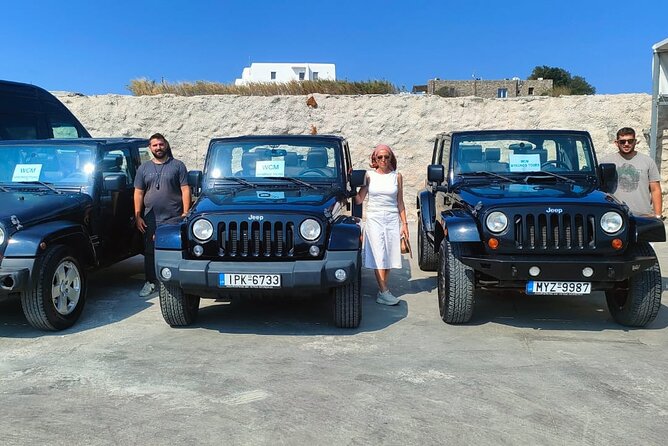 Private Jeep Tour to Mykonos - Mersini Beach: Remote and Peaceful for Quiet Moments