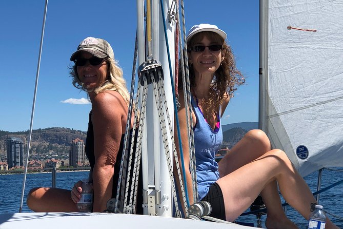 Private Kelowna Sailing Cruise on Okanagan Lake - The Guide and Host - Brad and Lori