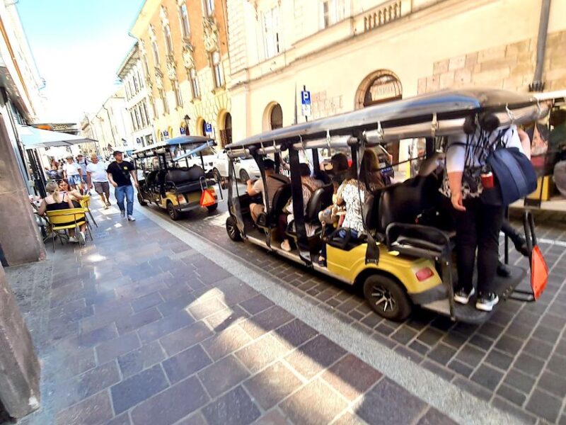 Private Krakow Old Town golf cart tour with audio-guide - Ease of Booking and Flexibility