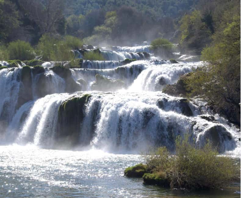 Private Krka Waterfalls tour, Boat Ride; Wine & Food Tasting - Scenic Boat Ride on the Krka River