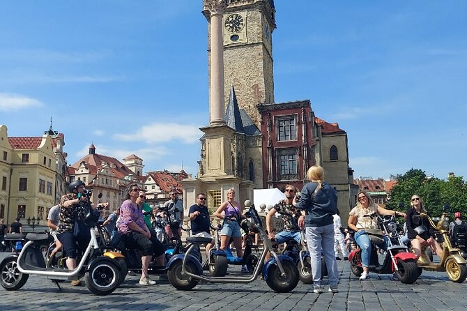 Private live-guided E-Scooter TOURS around Prague - Discovering Prague’s Jewish Quarter