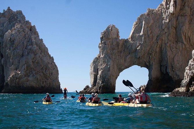 Private Los Cabos Arch & Playa del Amor tour by Glass bottom kayak - Cabo’s Water Adventure with a Personal Touch