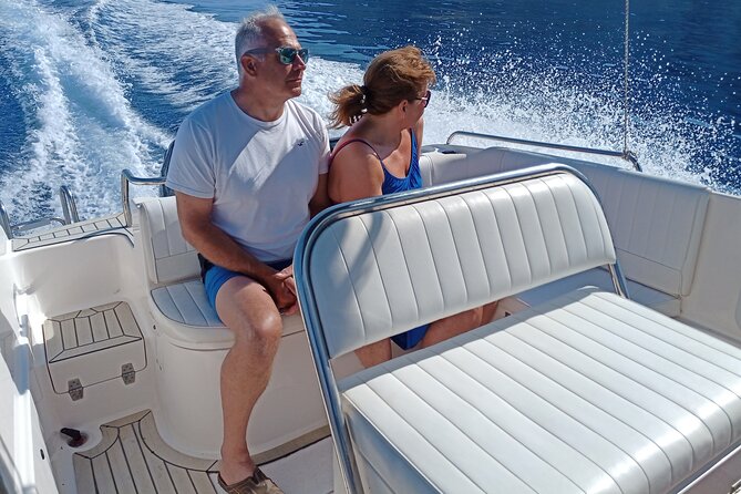 Private Luxury 6.5m 140hp Speedboat cruise Shipwreck & Blue Caves - Departure Point and Meeting Arrangements at Psarou Harbor