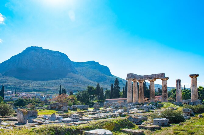 Private Luxury Biblical Tour: Apostle Pauls Footsteps  Corinth - Exploring the Temple of Apollo