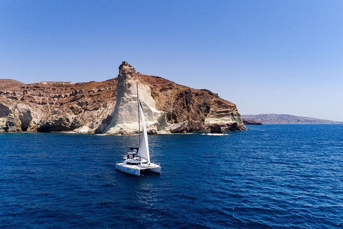 Private Luxury Caldera Cruise with a rich BBQ meal and Open Bar! - Flexible Transportation and Private Experience
