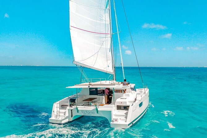 Private Luxury Catamaran Cancun to Isla Mujeres | For up to 30 pp - Customizable Experience and Flexibility