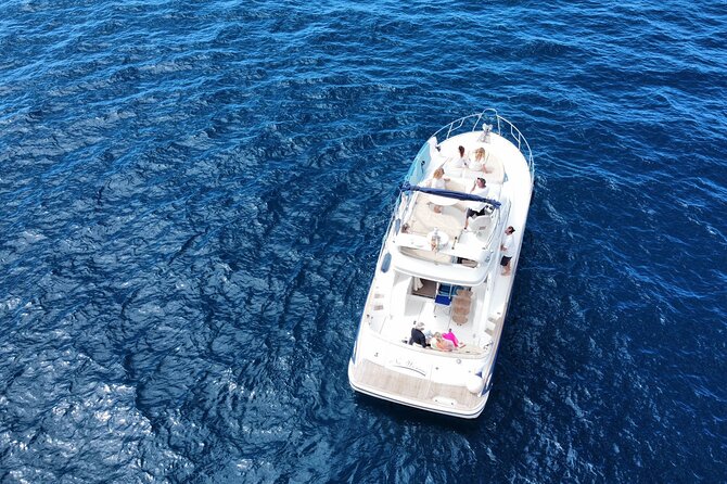 Private Luxury Motor Boat 6 & 8 Hour Full Day Charter - Relaxing and Sunbathing on Deck