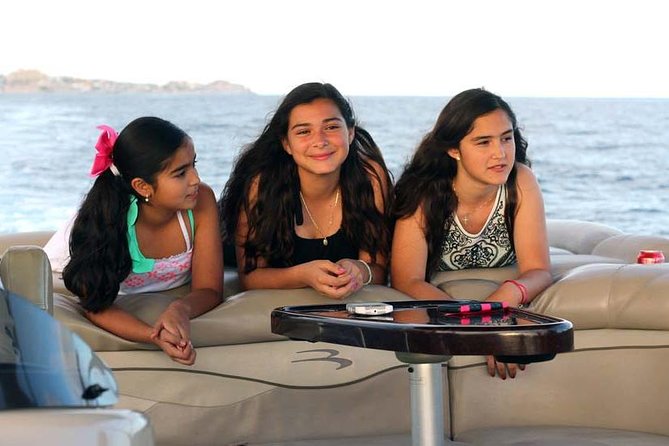 Private Luxury Pontoon Boat, Snorkel, Arch, Sunset & byond - Key Points