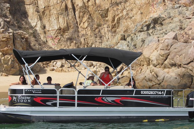 Private Luxury Pontoon Boat, Snorkel, Arch, Sunset & byond - Captivating Views and Personal Touches on Cabo’s Waters