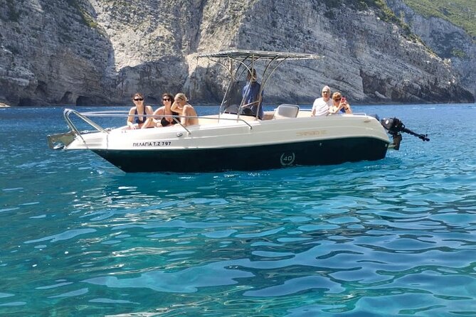 Private Luxury Sunset Cruise Blue Caves Champagne Included 5pax - Explore Zakynthos in Style with a Private Sunset Cruise for up to 5 People