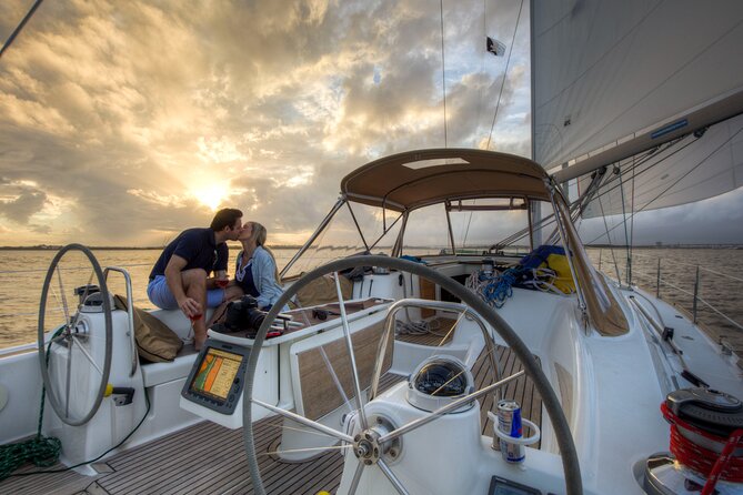 Private Luxury Sunset Sail on the 50ft Sailing Yacht Fate BYOB - Key Points