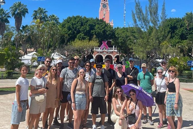 Private Merida Tour on a Budget - Best Rated - Admiring the Eclectic Architecture of Catedral de San Ildefonso
