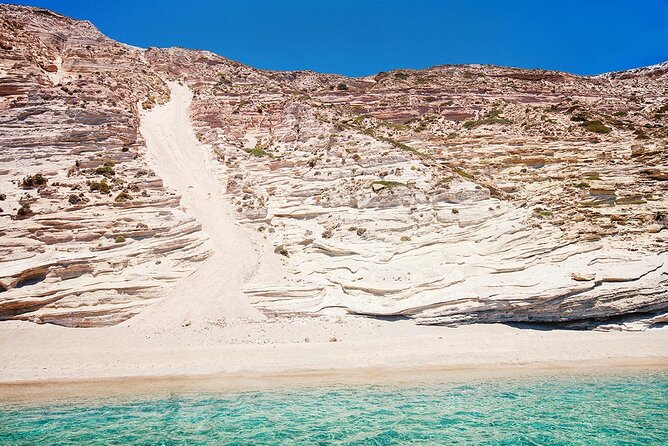 Private Milos Tour "Unspoiled Secret Beaches"- Luxury Boat Rental - Comfort and Safety on a Private Boat