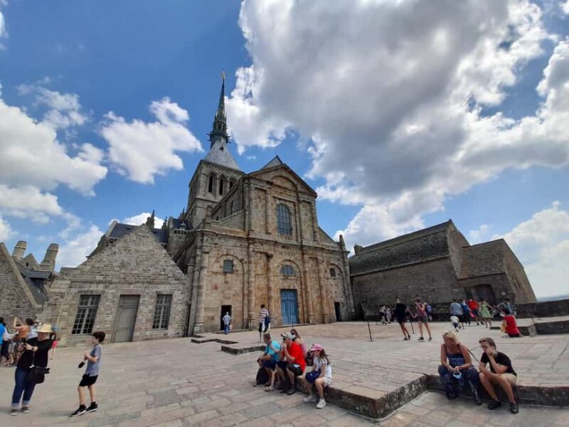 Private Mont-Saint-Michel from Bayeux or Caen - The Monastic Revival and the "Bastille of the Seas"