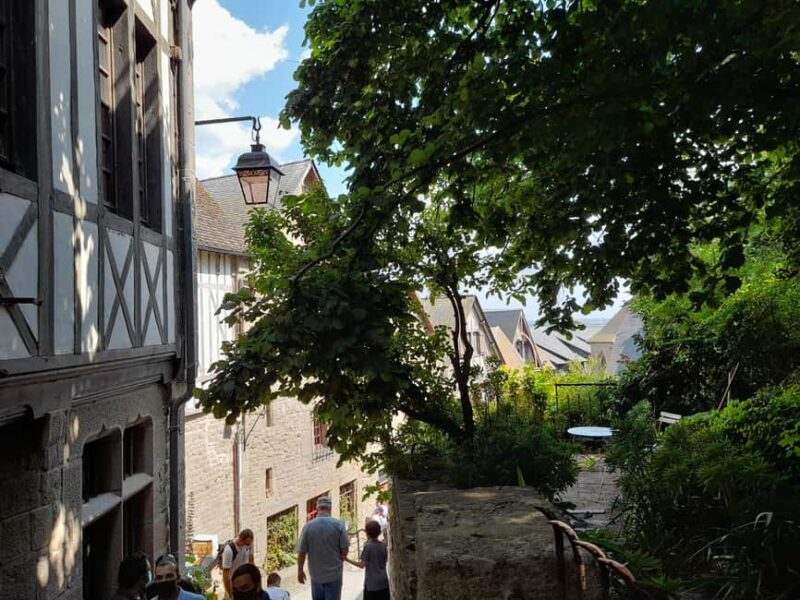 Private Mont-Saint-Michel from Bayeux or Caen - Strolling Through the Medieval Village