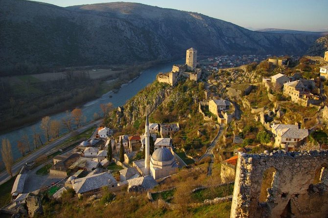 Private Mostar, Blagaj and Kravice Waterfalls Tour from Sarajevo - Exploring the Ottoman Fortress Village of Početitelj