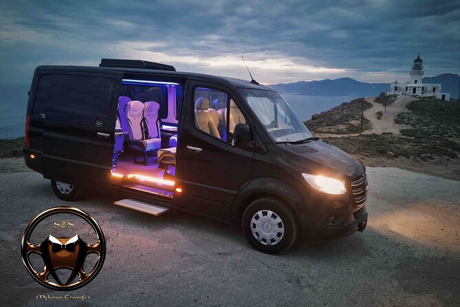 Private Mykonos Island tour by Luxury Minibus up to 11 passengers - Discovering the Quiet Calm of Agios Sostis Beach