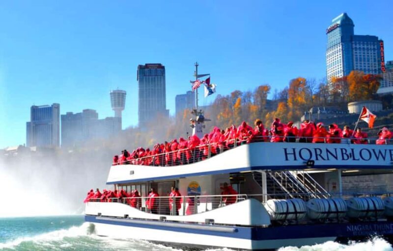 Private Niagara Falls Tour Package For Small or Large Groups - Taking in the Views from the Skylon Tower
