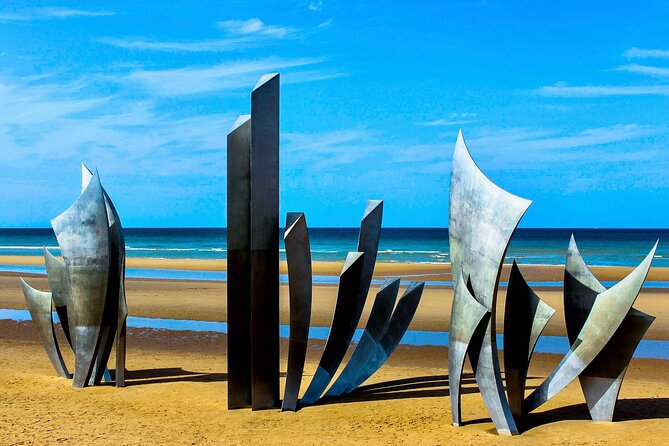 Private Normandy D-Day trip to Top 5 Sights from Caen or Bayeux - Reflecting at the Normandy American Cemetery & Visitor Center