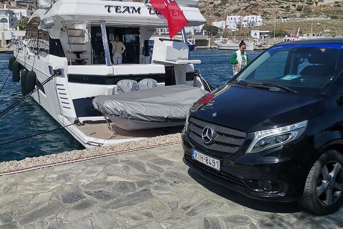 Private One-Way Transfer in Mykonos - Flexibility with Real-Time Tracking and Adjustment