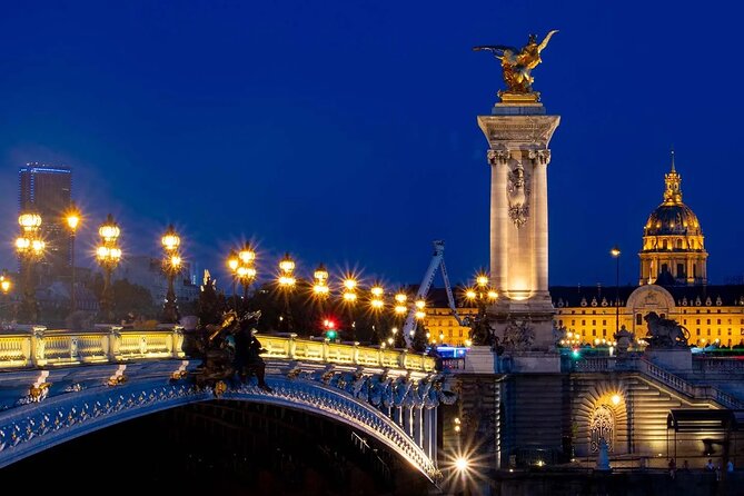 Private Paris City Night Sightseeing Tour - Sparkle Eiffel Tower - The Trocadéro and Eiffel Tower Views