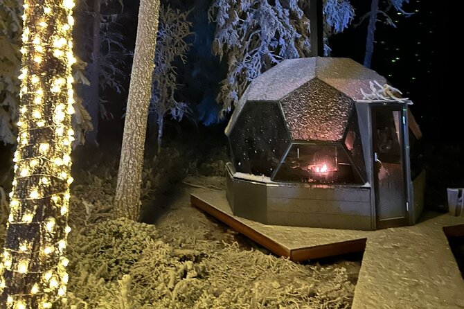 PRIVATE Party dinner in a Glass Igloo Under Northern Lights - The Experience of a Private, Tailored Arctic Adventure