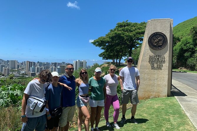 Private Pearl Harbor and Honolulu City Tour - The View from Diamond Head Lookout and Amelia Earhart Marker