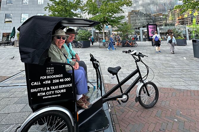 Private Pedicab/Rickshaw Tour of Rotterdam - Rotterdam’s Top Landmarks in a Pedicab Setting