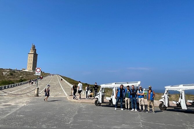 Private PREMIUM Tour in Tuk tuk A Coruña - A Unique Way to Discover La Coruña in a Private Electric Tuk Tuk