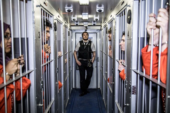 Private Prison Van Escape Game - London Immersive Experience - The London Setting for the Prison Van Escape Game