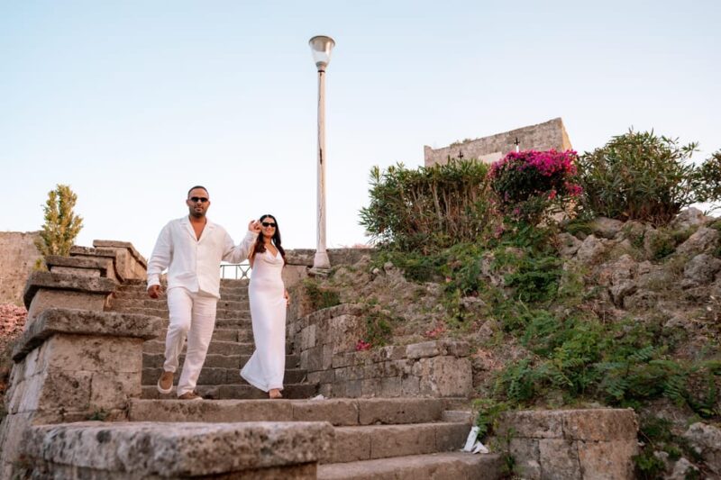 Private Professional Vacation Photoshoot in Rhodes - Key Points