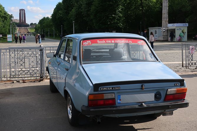 Private-Red Patrol Bucharest Flea Market Tour with a Romanian car - Exploring Bucharest in a Classic Romanian Dacia